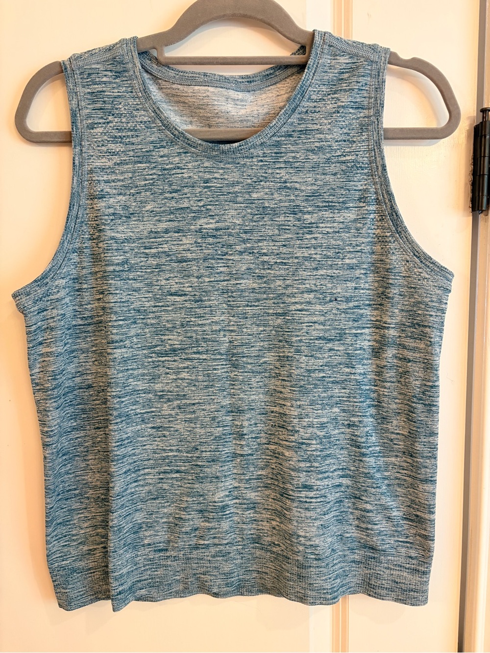 Lululemon Swiftly Tank Top Heathered Teal Sleeveless Women’s size 8